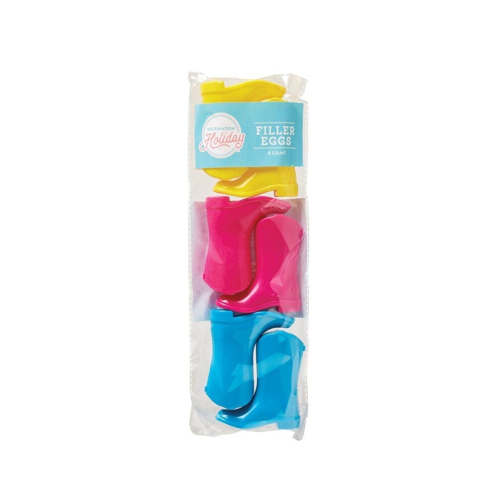 Destination Holiday Cowboy Boots Filler Eggs 6 ct‎